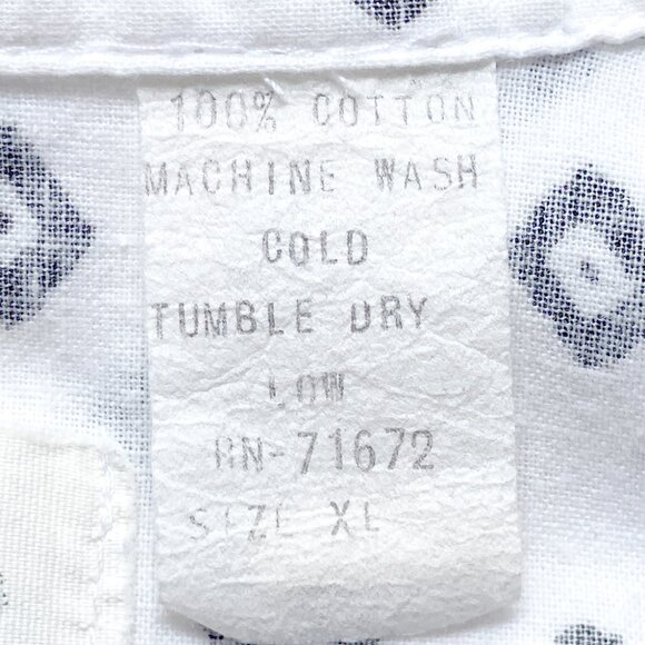 Cosi '87 VTG Reverse Print Cotton Shirt - Picture 9 of 9